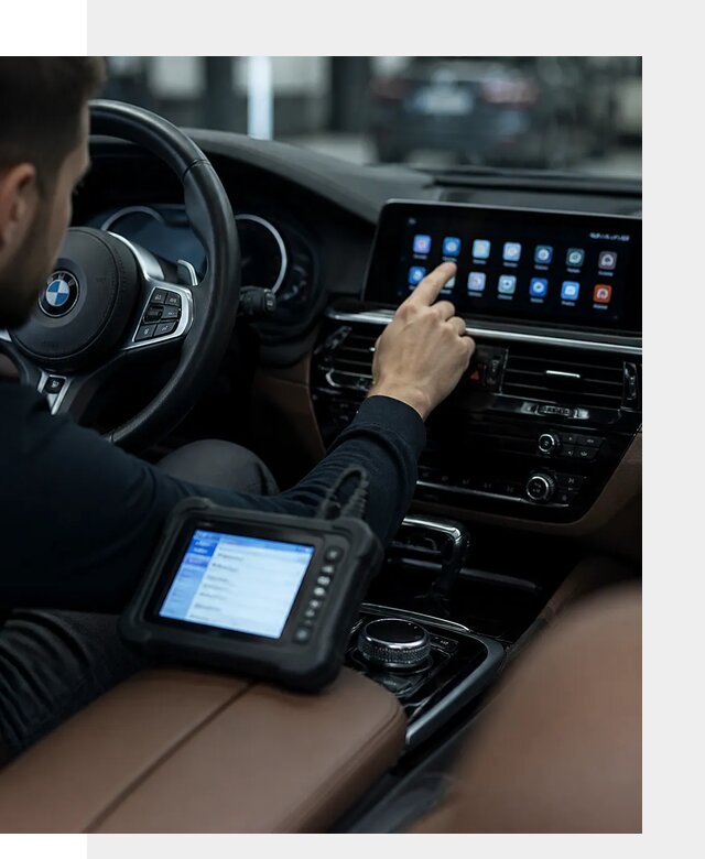 Установка приложений и мультимедиа сервисов BMW в Сочи
