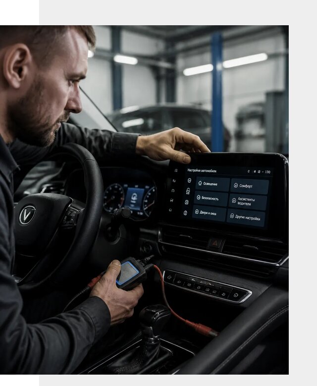 Русификация Changan CS55 и мультимедиа под ключ в Сочи