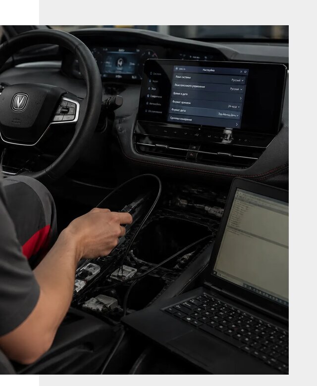 Русификация автомобиля Changan UNI-K под ключ в Сочи