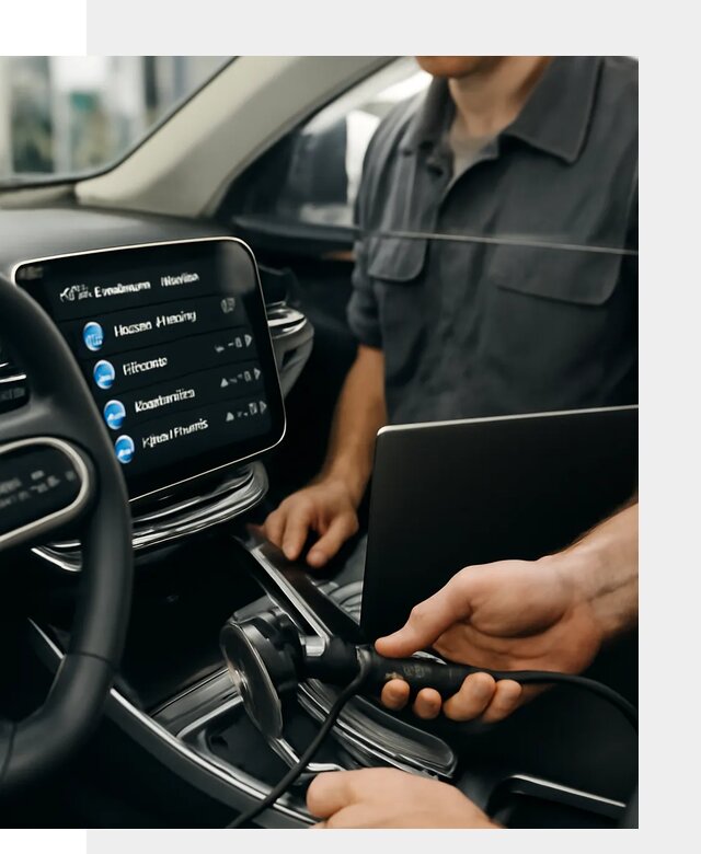 Установка приложений Geely для мультимедиа автомобиля в Сочи