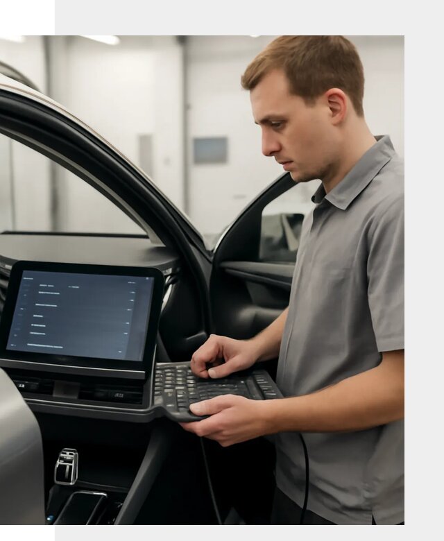 Русификация мультимедиа автомобилей Lynk Co в Сочи