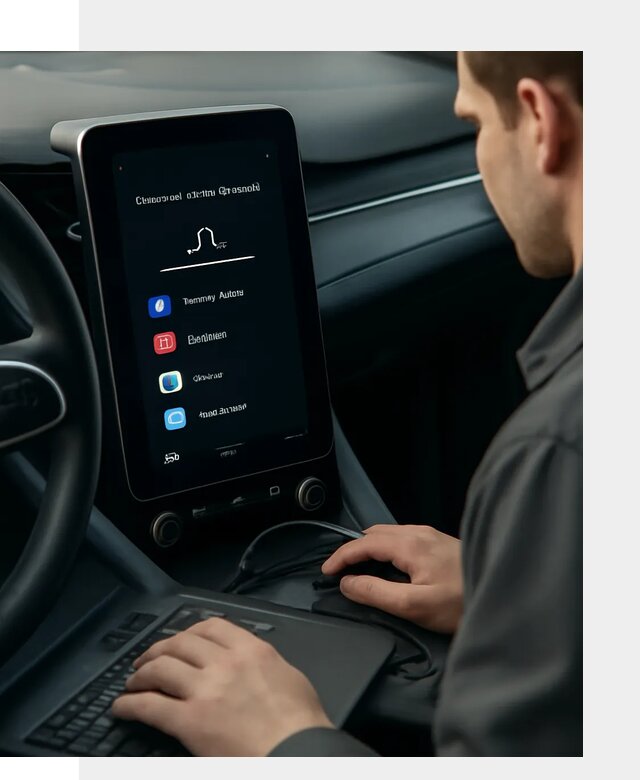 Установка приложений Lynk Co на автомобиль в Сочи