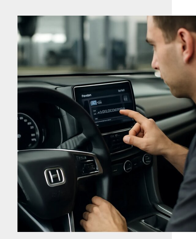 Русификация панели приборов Honda в Сочи по цене 5168 ФастМобиль-Счи