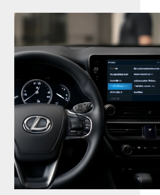 Русификация приборной панели Lexus в Сочи по 5685 р. | ФастМобиль-Счи