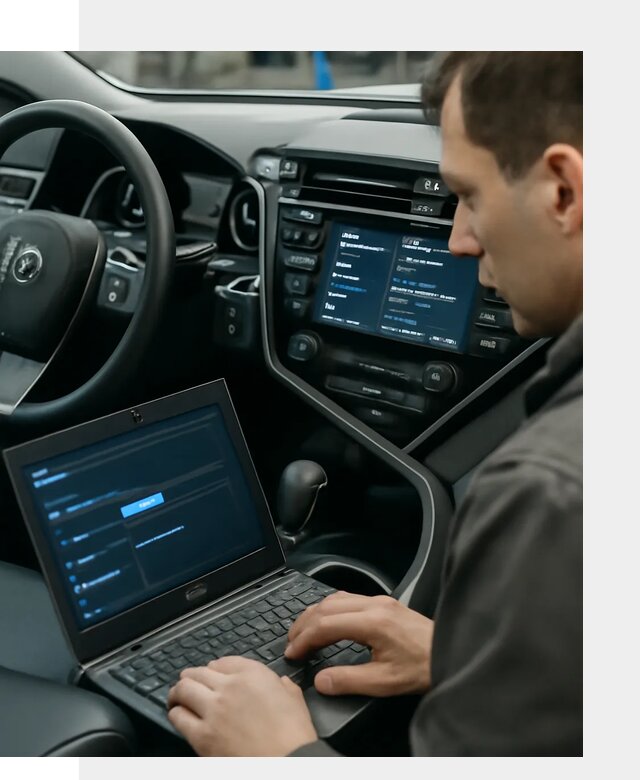 Русификация Toyota Camry 80 для мультимедиа в Сочи