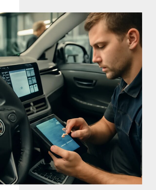 Установка приложений Toyota на мультимедиа в Сочи